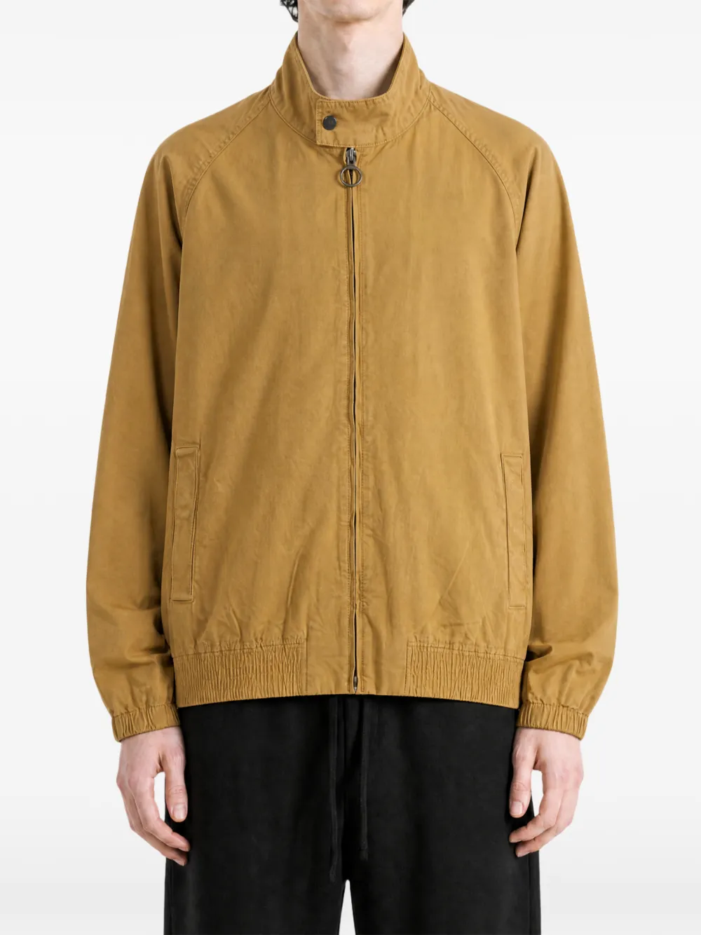 Barbour Katoenen jack met raglanmouwen Beige