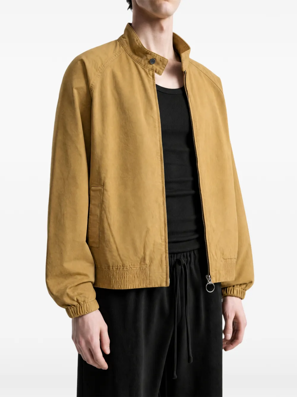 Barbour Katoenen jack met raglanmouwen Beige