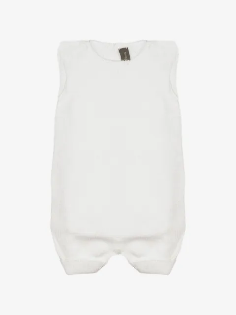 Little Bear knitted sleeveless romper