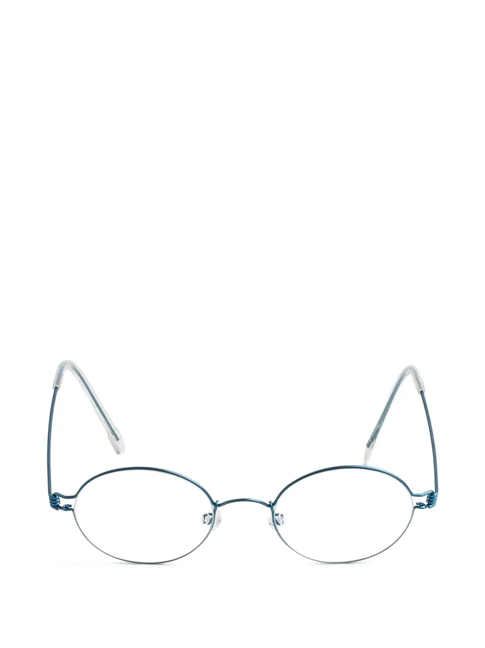 Lindberg Ophus Brille mit rundem Gestell - Blau