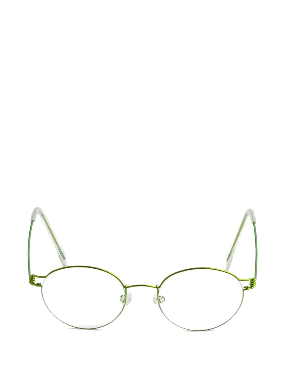 Lindberg Lucas Brille mit rundem Gestell - Grün