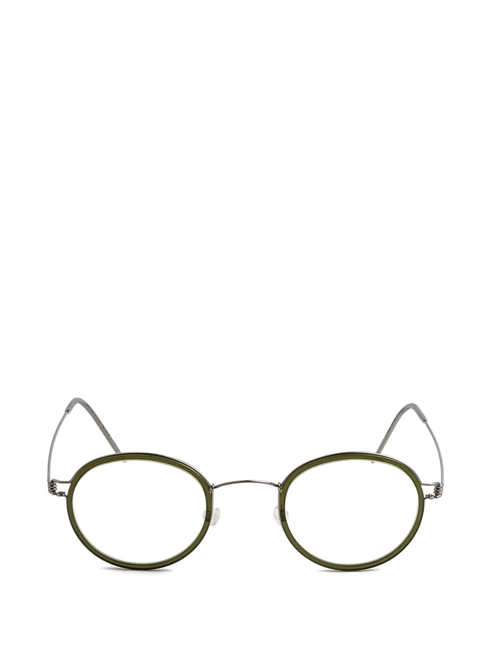 Lindberg LEX round-frame glasses - Verde