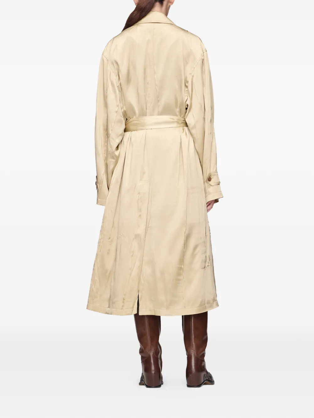 Maison Margiela Bonded Creases trenchcoat Beige