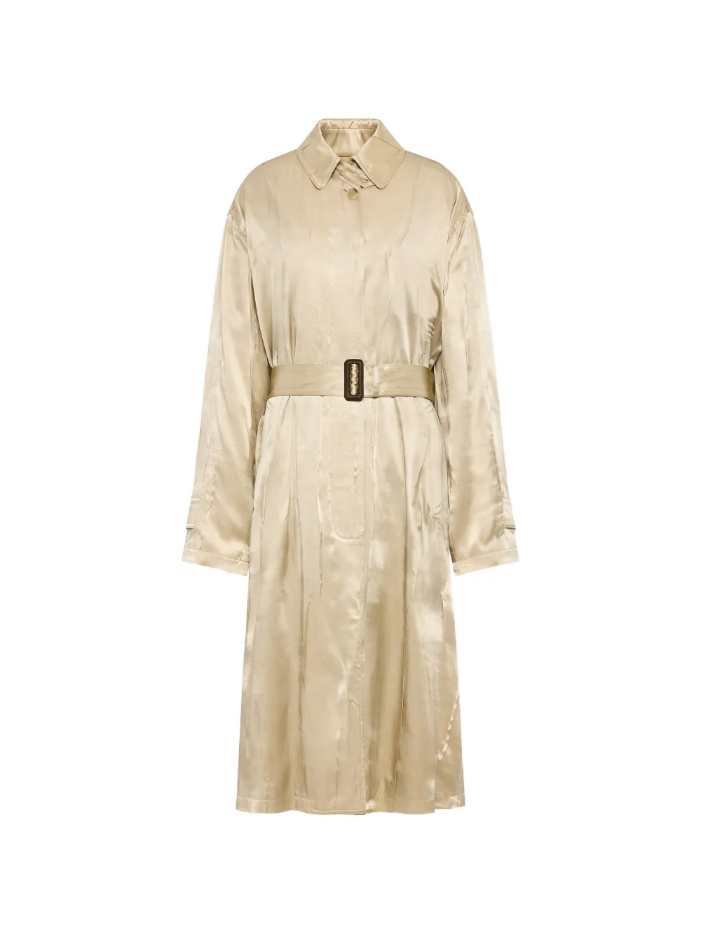 Maison Margiela Bonded Creases trench coat - Nude
