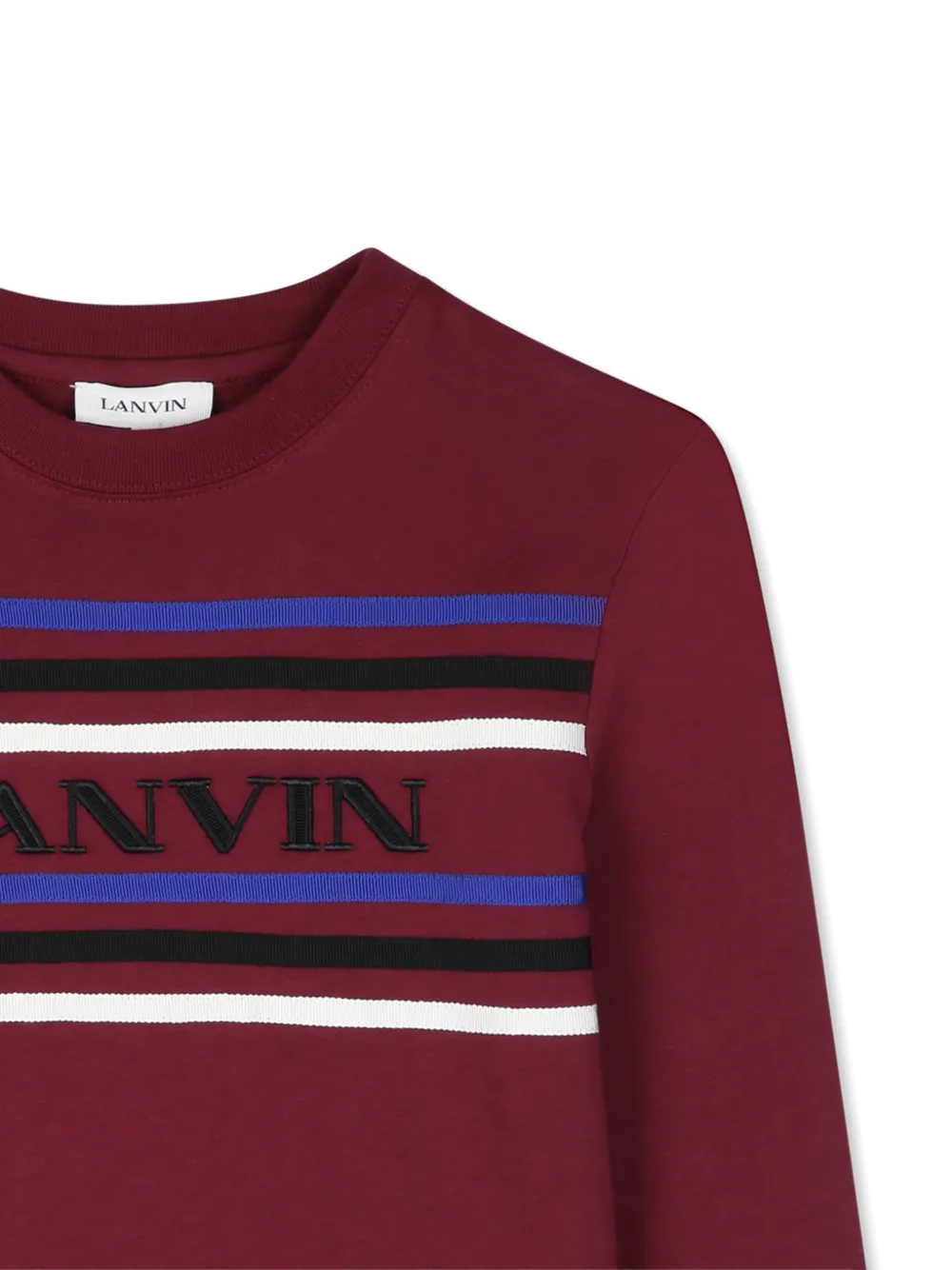Lanvin Enfant T-shirt met lange mouwen Rood