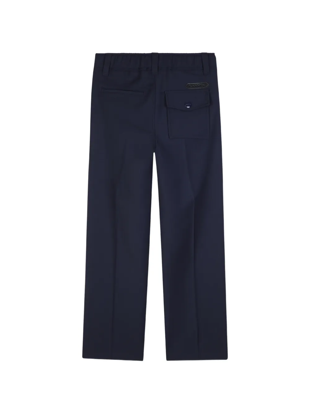 Lanvin Enfant Broek met trekkoordtaille Blauw