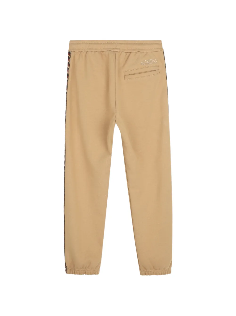 Lanvin Enfant Trainingsbroek met streepdetail Beige