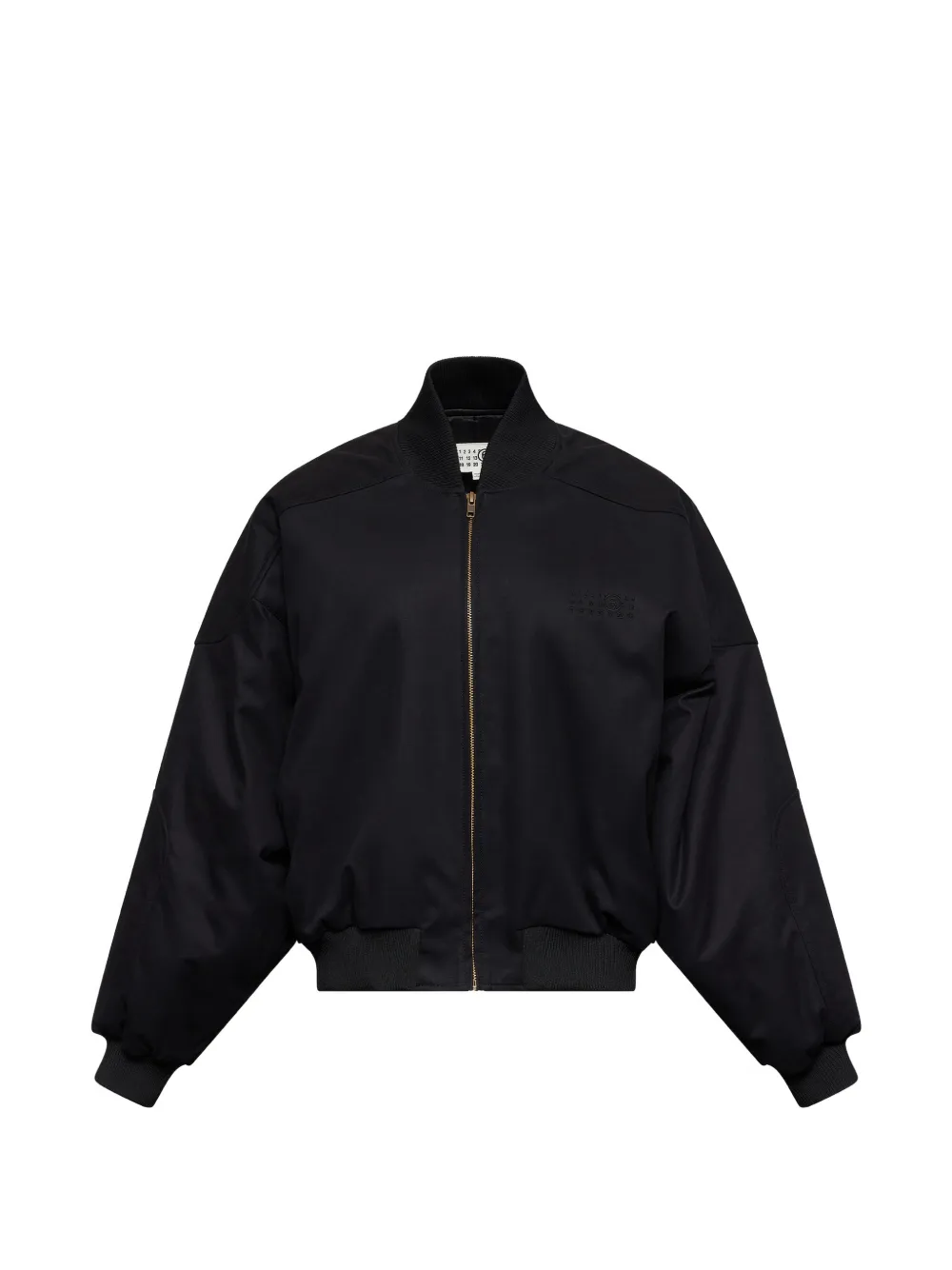 MM6 Maison Margiela Giacca in twill di cotone - Nero