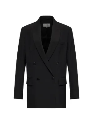 MM6 Maison Margiela テーラードジャケット | ブラック | FARFETCH JP