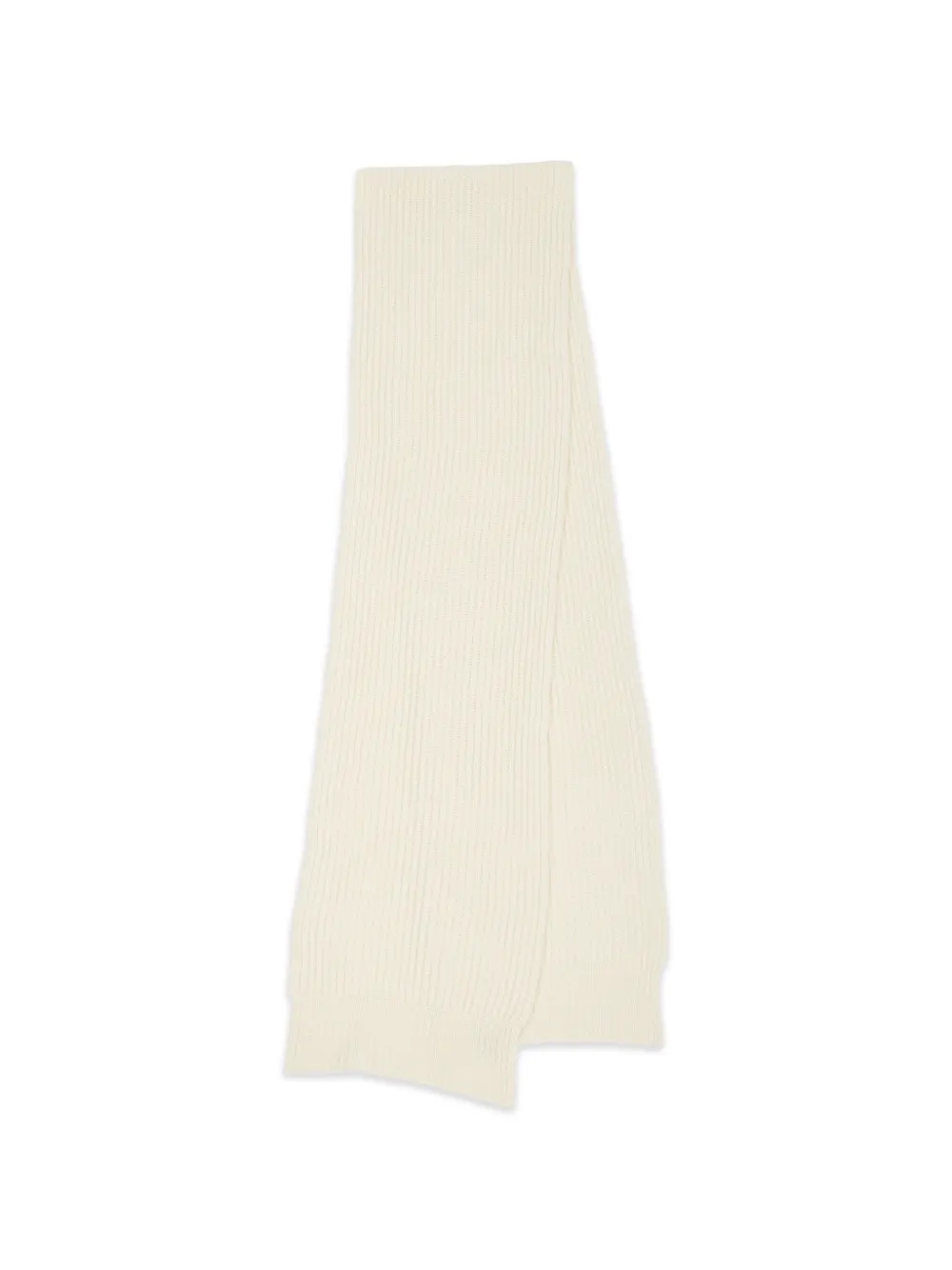 MM6 Maison Margiela cotton knit scarf - Toni neutri