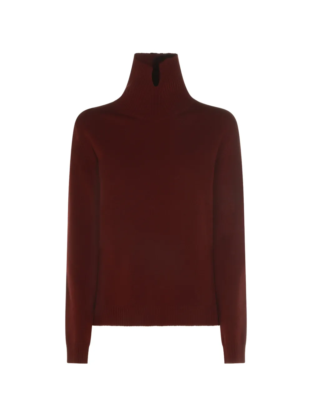Jil Sander ribbed high-neck sweater - Rosso