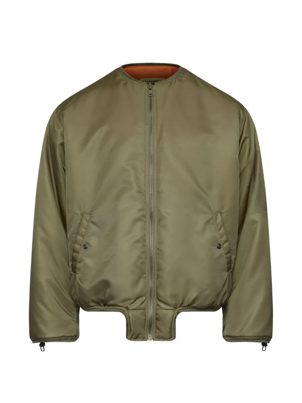 MM6 Maison Margiela Jacke mit Kontrastfutter - Grün