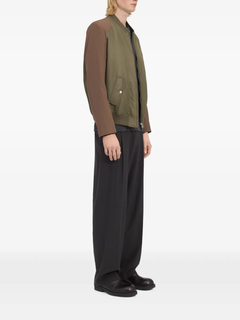 MM6 Maison Margiela Mannequin bomberjack Groen