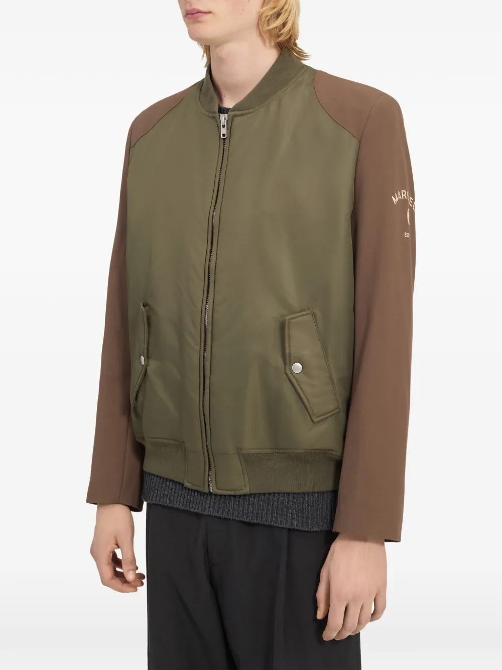 MM6 Maison Margiela Mannequin bomberjack Groen