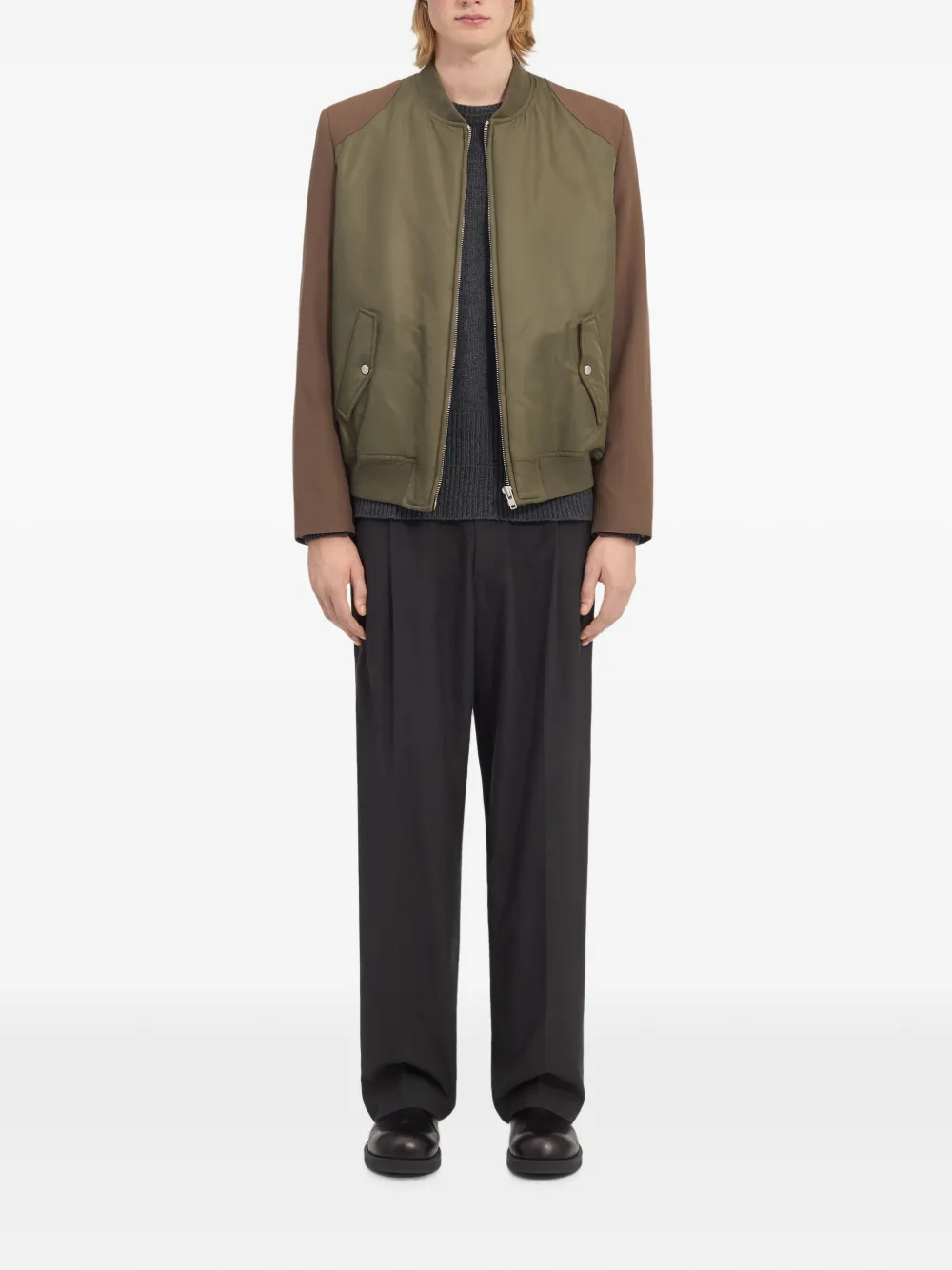 MM6 Maison Margiela Mannequin bomberjack Groen
