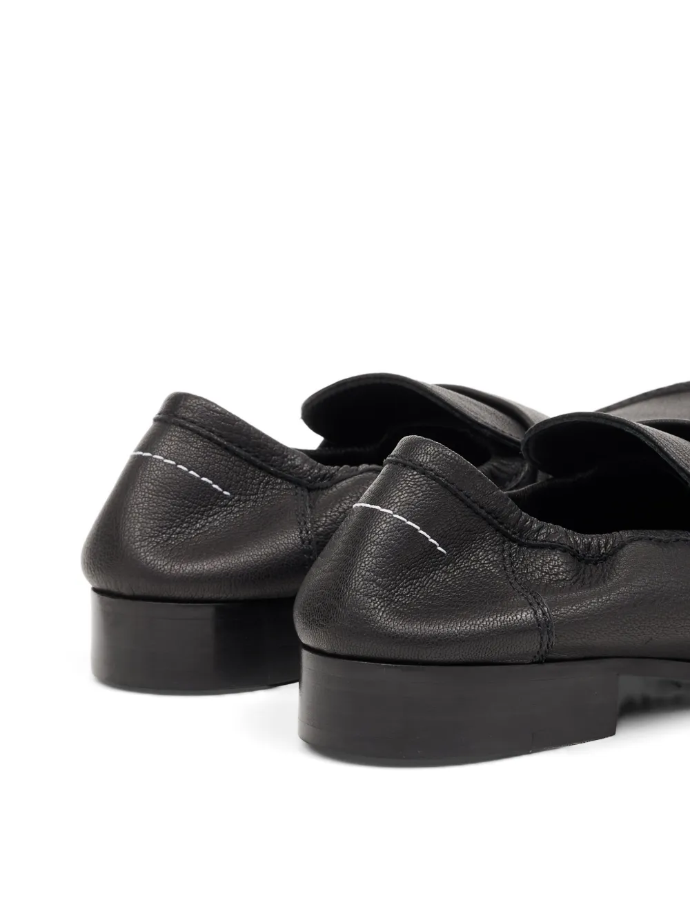 MM6 Maison Margiela Swing Toe loafers Zwart