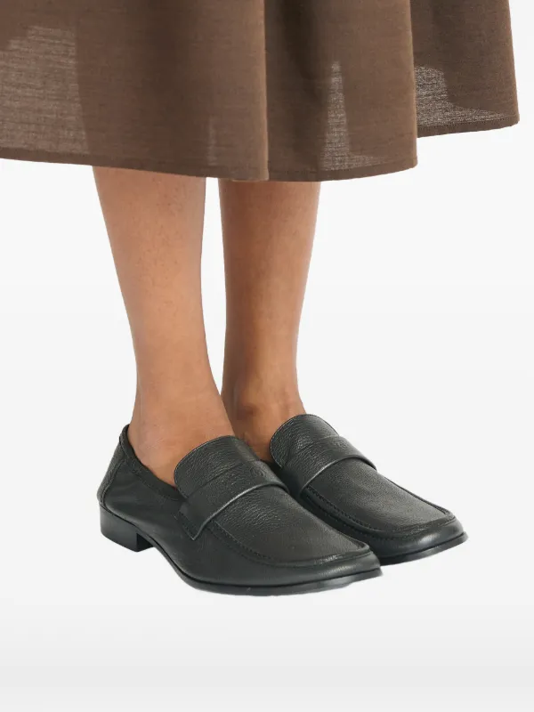 MM6 Maison Margiela Swing Toe ローファー | ブラック | FARFETCH JP