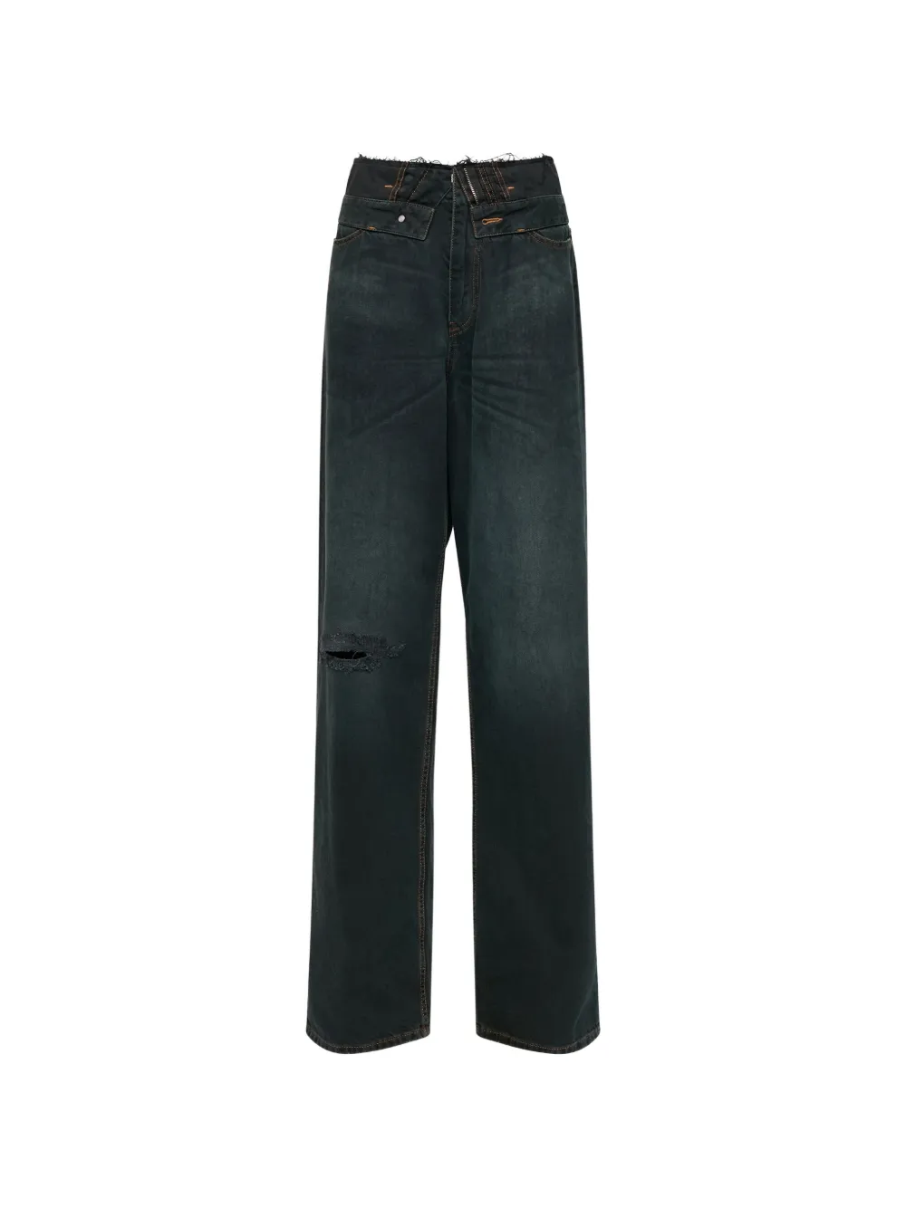 MM6 Maison Margiela Jeans mit geradem Bein - Blau