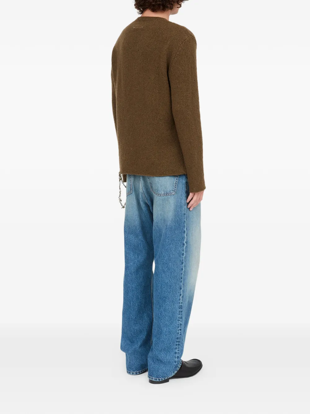 MM6 Maison Margiela Trui met wolblend Bruin