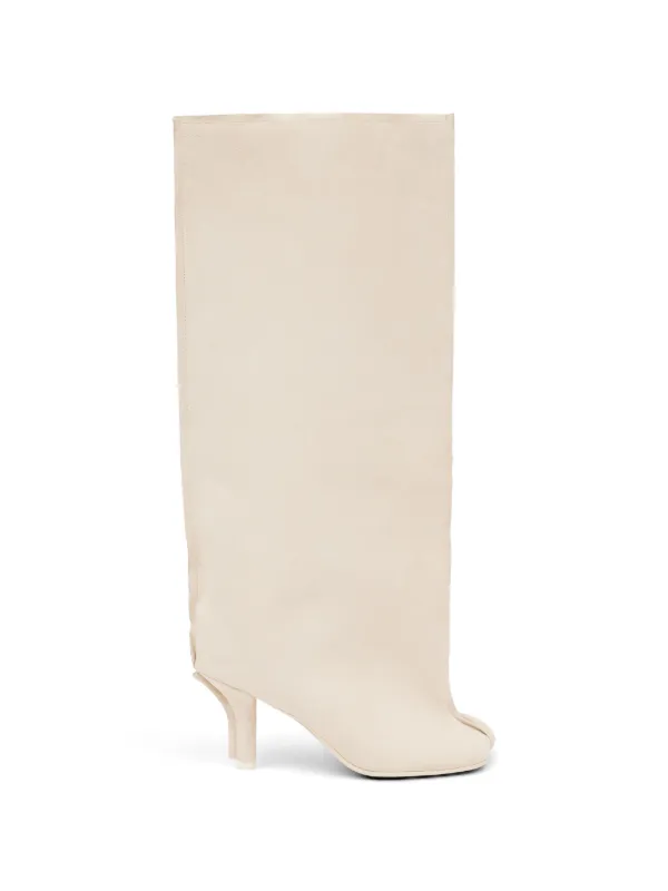 MM6 Maison Margiela Anatomic Tube Boots in Neutrals