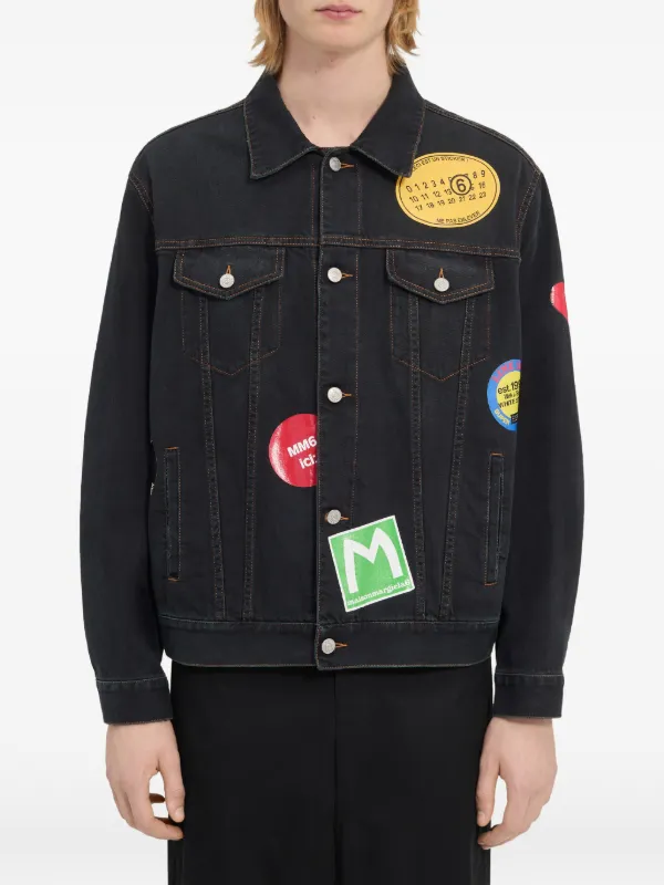 MM6 Maison Margiela デニムジャケット | ブルー | FARFETCH JP