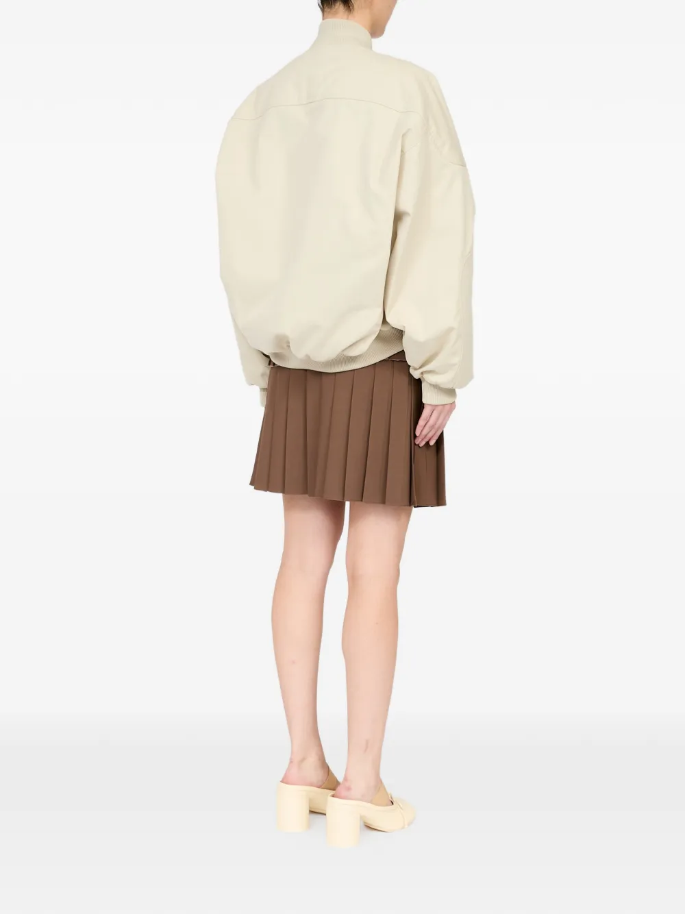 MM6 Maison Margiela Katoenen twill jack Beige