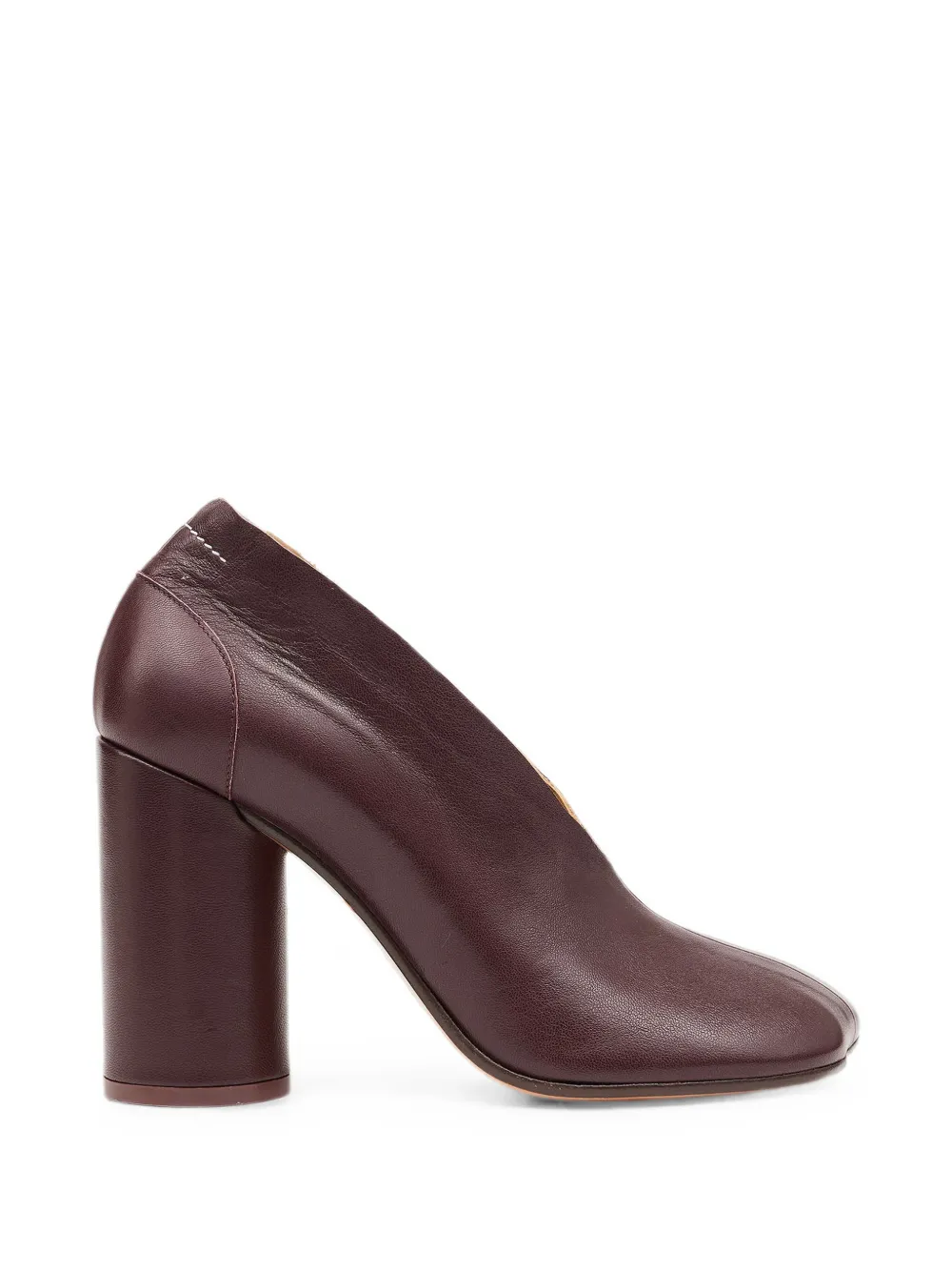 MM6 Maison Margiela nappa leather Anatomic court shoes - Violett