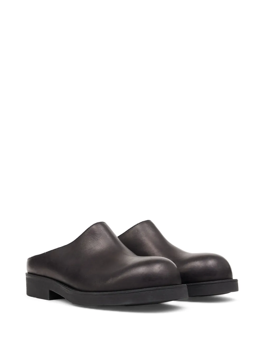 MM6 Maison Margiela Biker round-toe mules Zwart