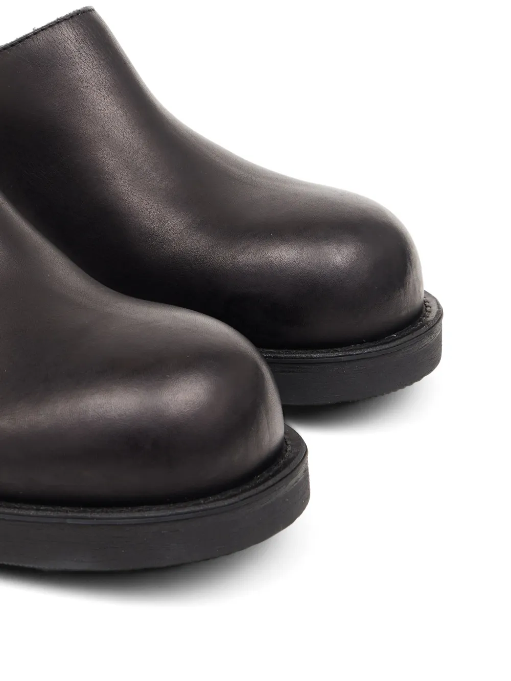 MM6 Maison Margiela Biker round-toe mules Zwart