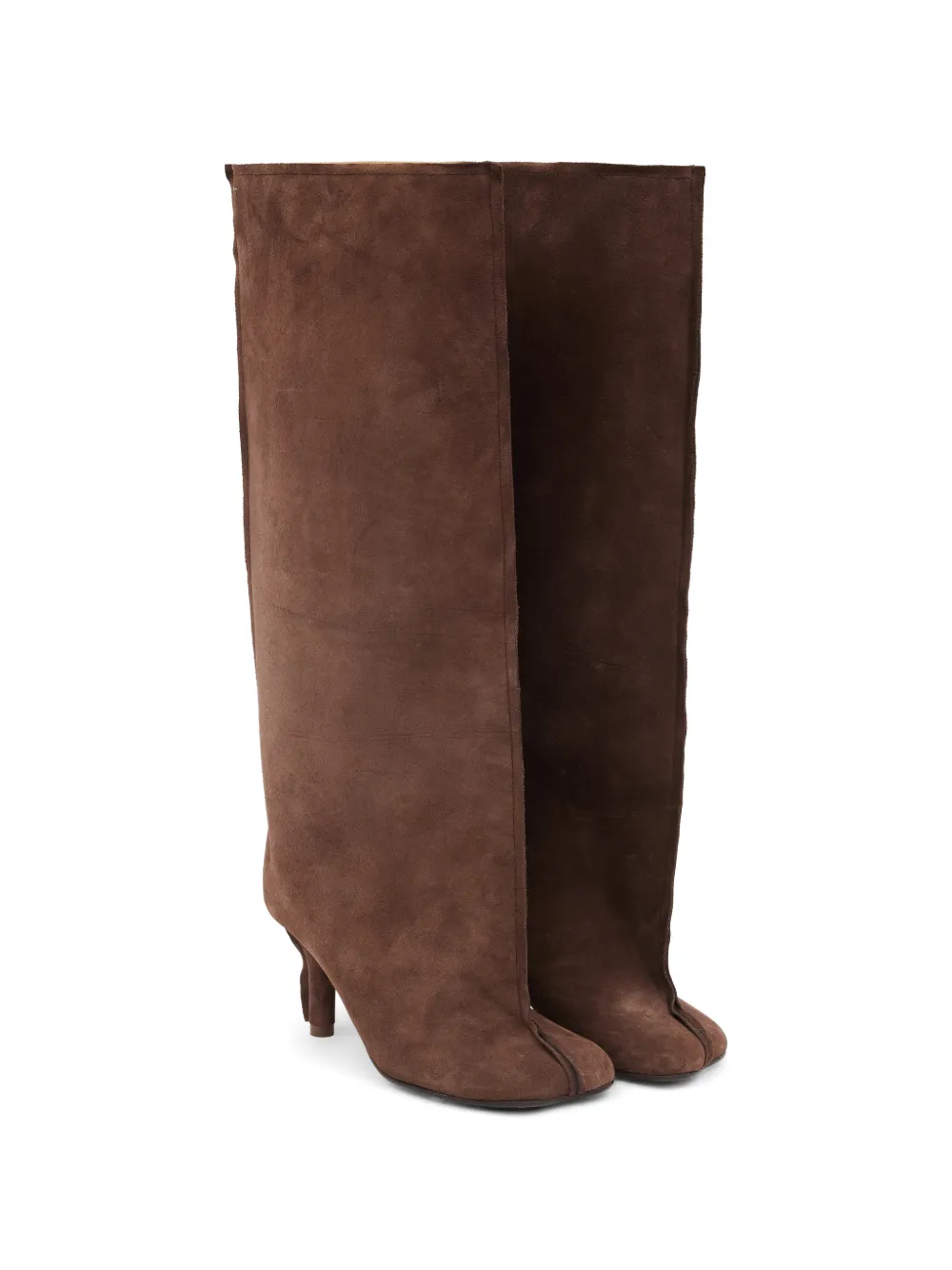 MM6 Maison Margiela Anatomic suede boots Bruin