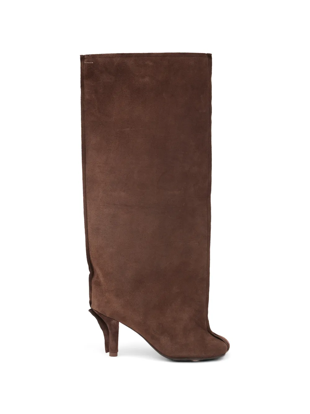 MM6 Maison Margiela Anatomic suede boots - Brown