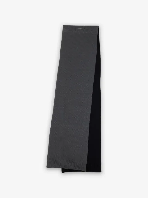 MM6 Maison Margiela cotton knit scarf