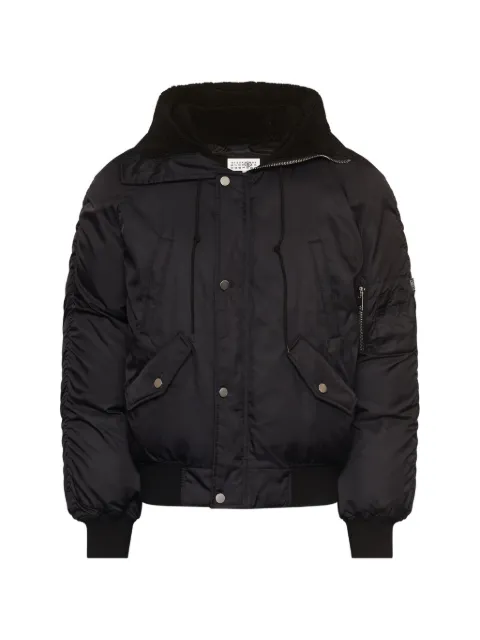 MM6 Maison Margiela hooded bomber jacket