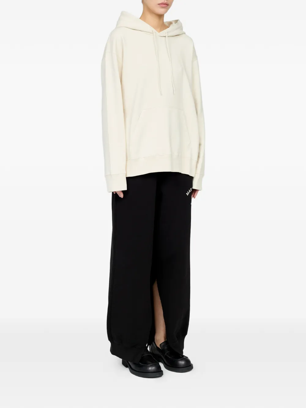 MM6 Maison Margiela Sweater met print Beige
