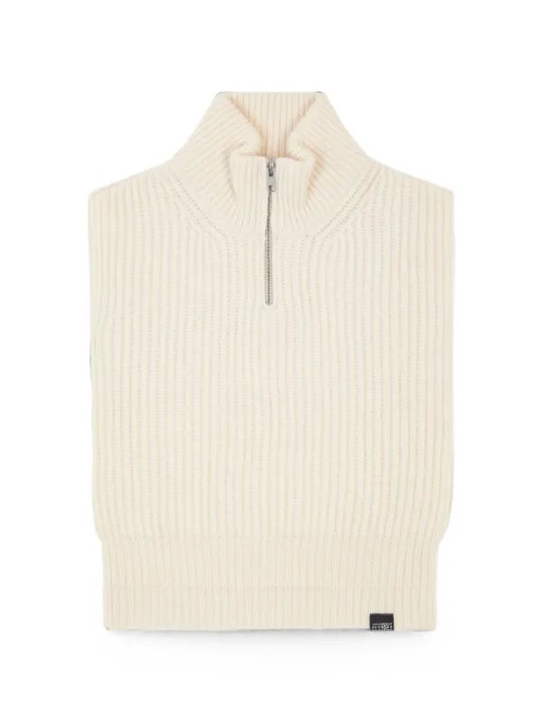 MM6 Maison Margiela Wool Sweater Vest in Neutrals