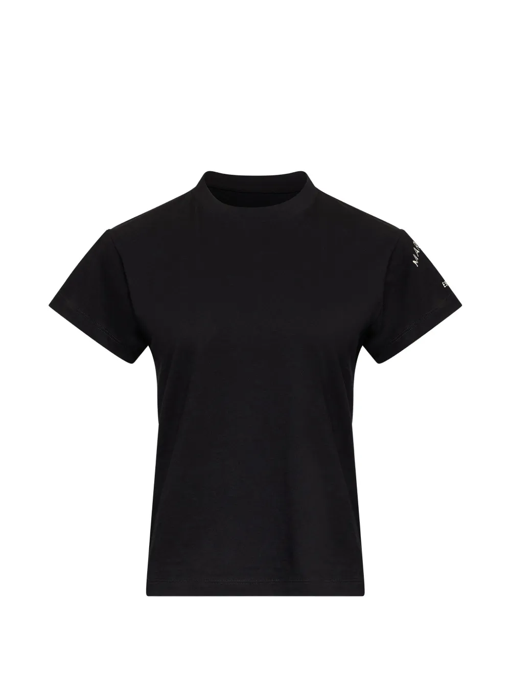 MM6 Maison Margiela mannequin-print cotton jersey T-shirt - Nero