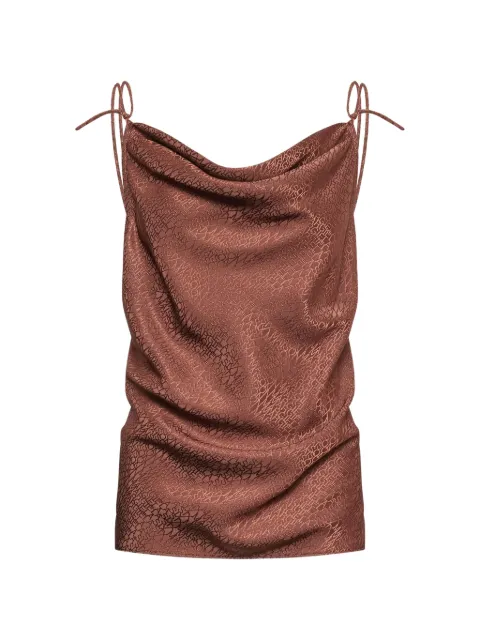 MM6 Maison Margiela jacquard top