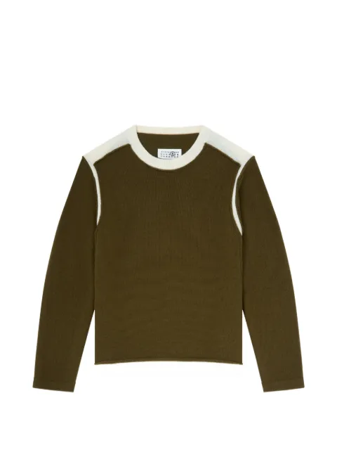 MM6 Maison Margiela crew neck jumper