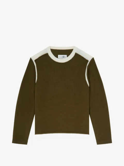 MM6 Maison Margiela crew neck jumper