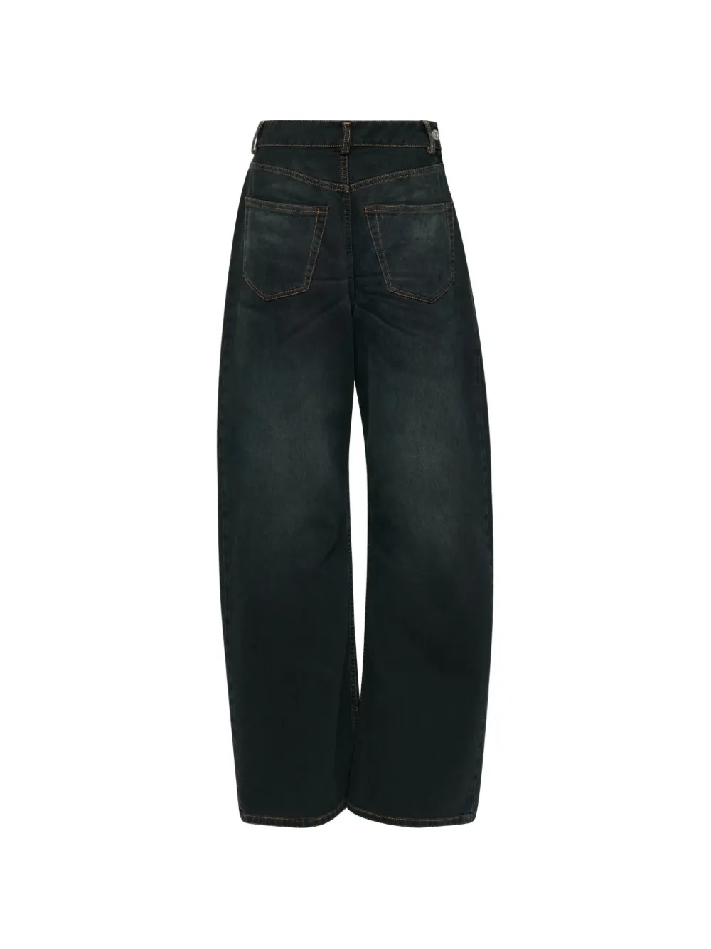 MM6 Maison Margiela Jeans a gamba ampia - Blu
