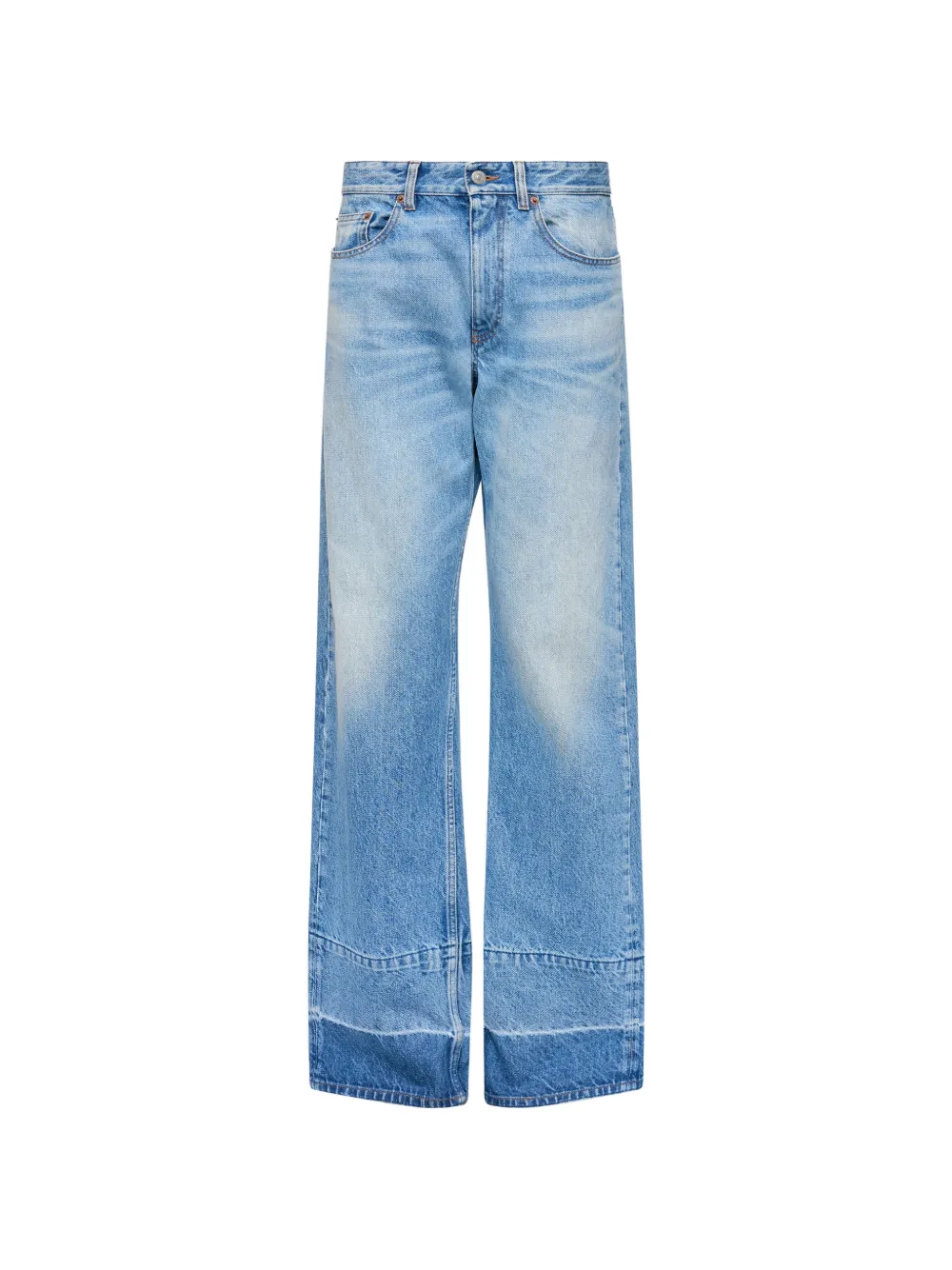 MM6 Maison Margiela Jeans dritti - Blu