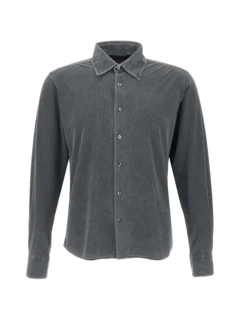 RRD Techno Wash piqué-texture shirt