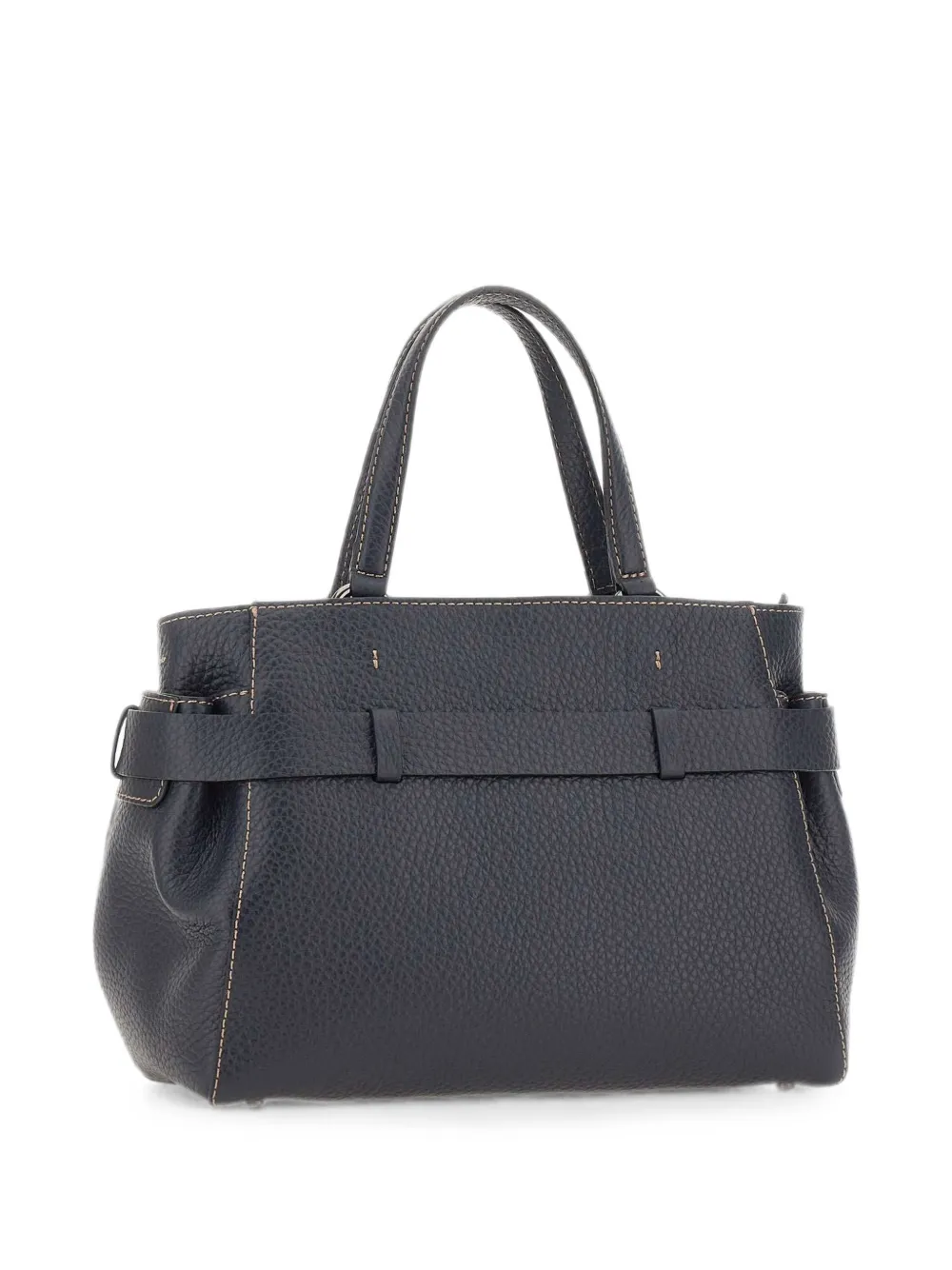 GIANNI CHIARINI Miranda leren shopper met hamer Blauw
