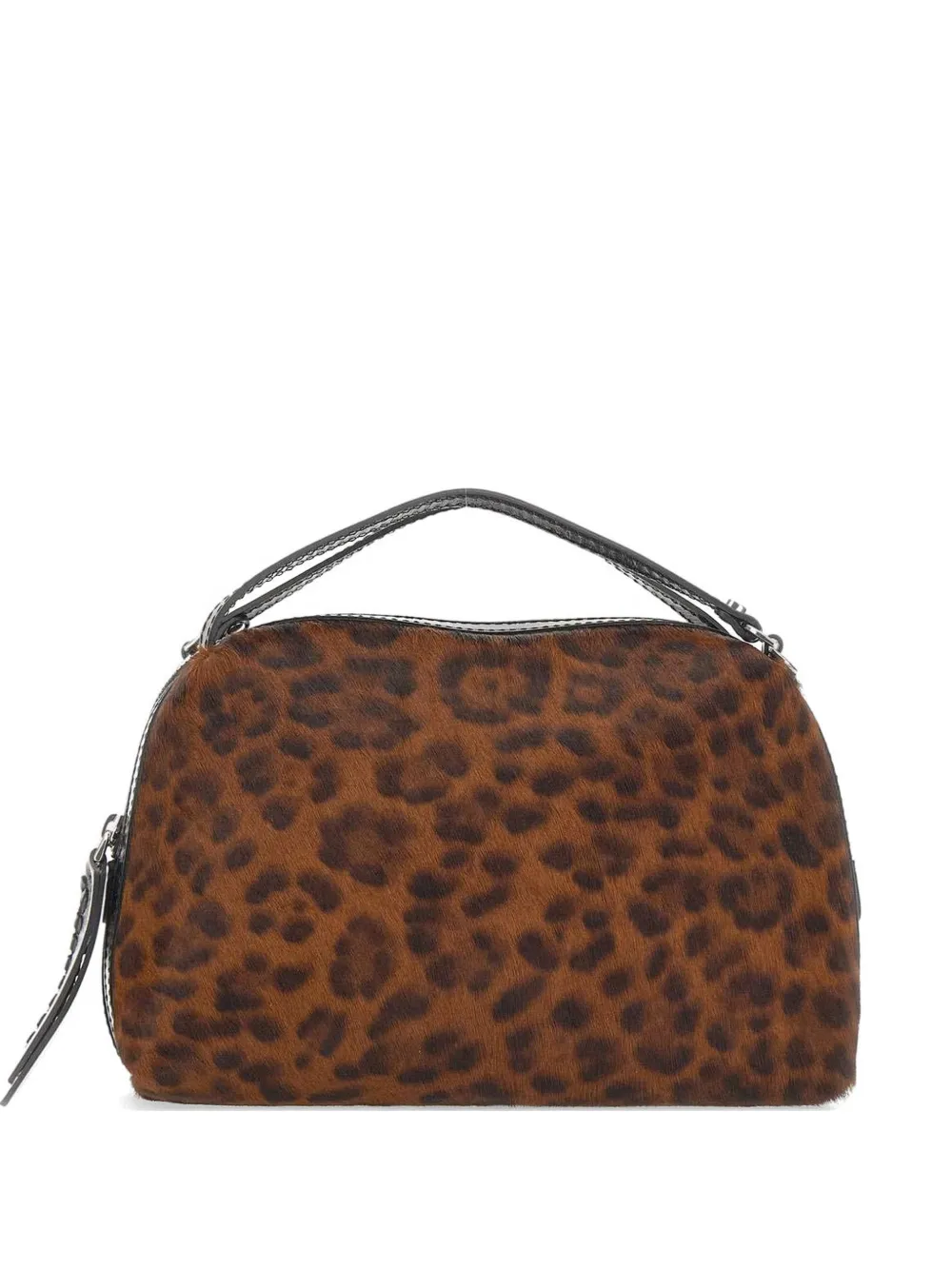 GIANNI CHIARINI medium Alifa leopard-print tote bag - Marrone