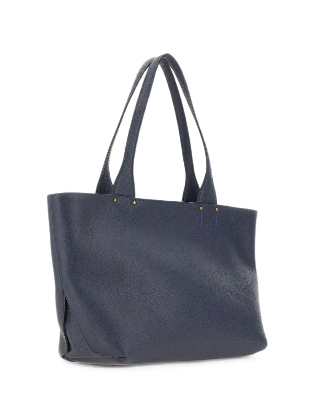 GIANNI CHIARINI Barbara leren shopper Blauw