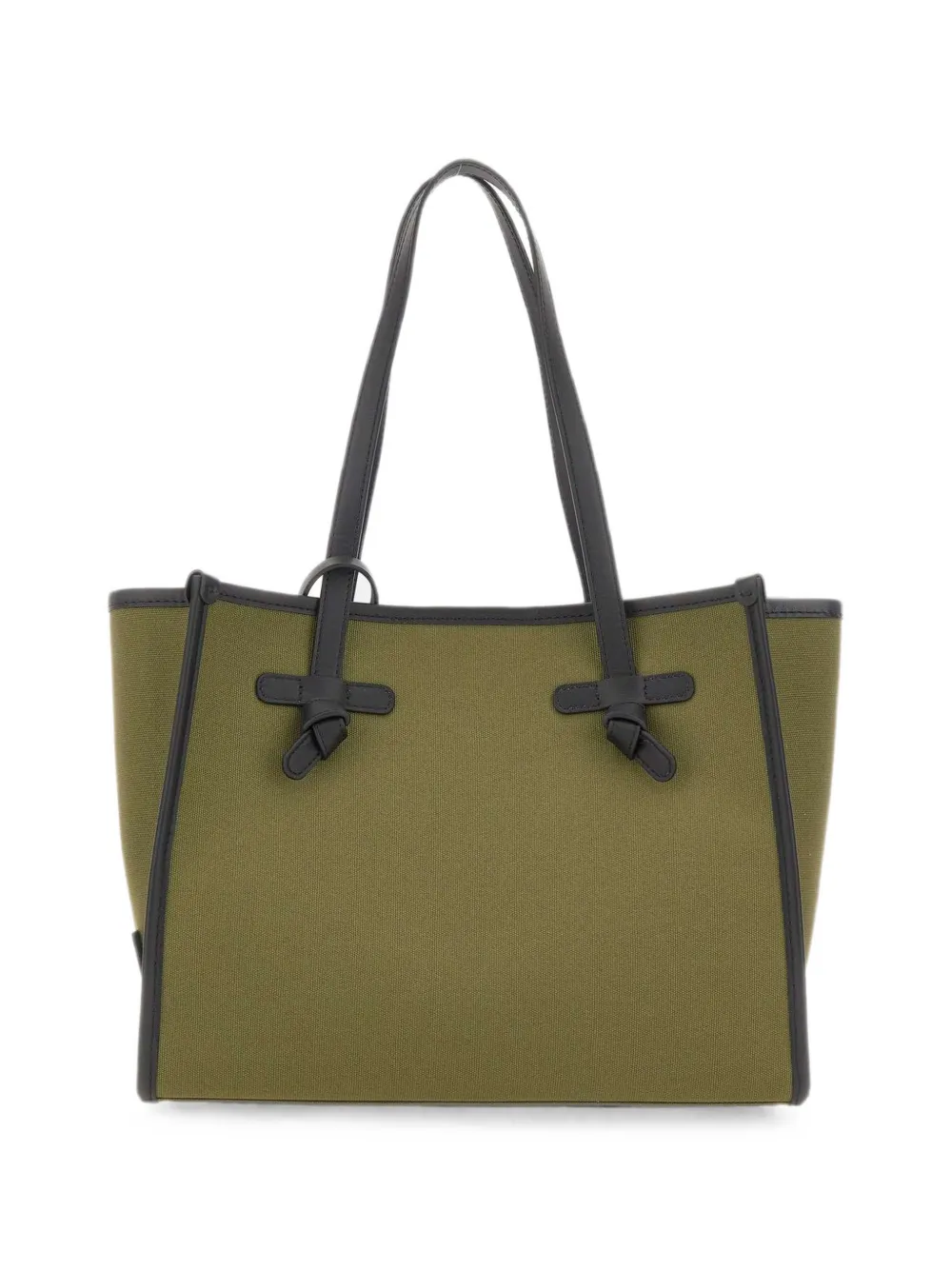 Marcella Club Marcella Contrast-trim Tote Bag In Green