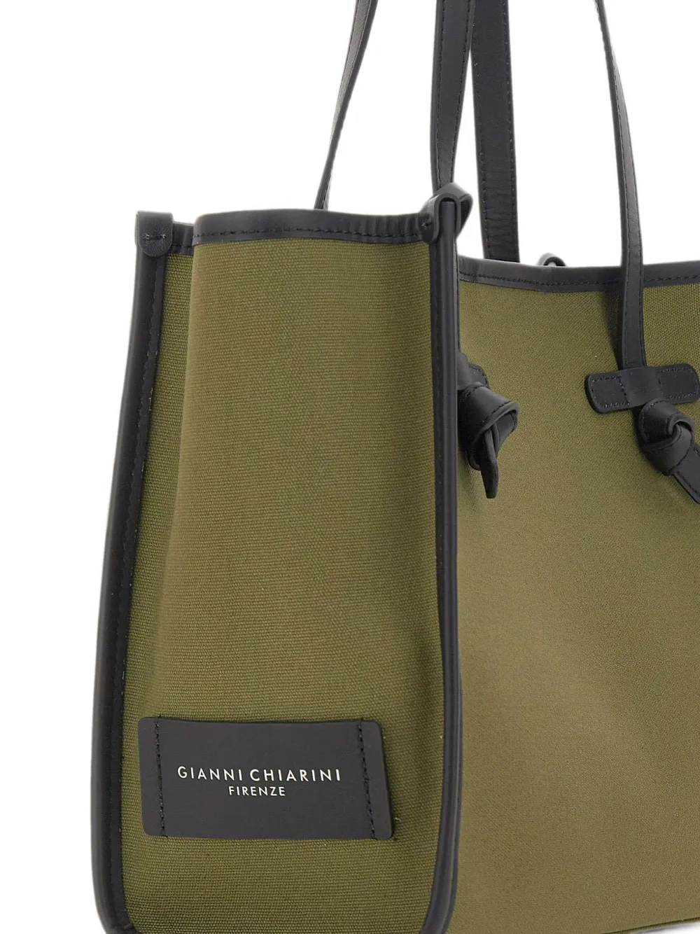 MARCELLA CLUB Marcella shopper met contrasterende afwerking Groen