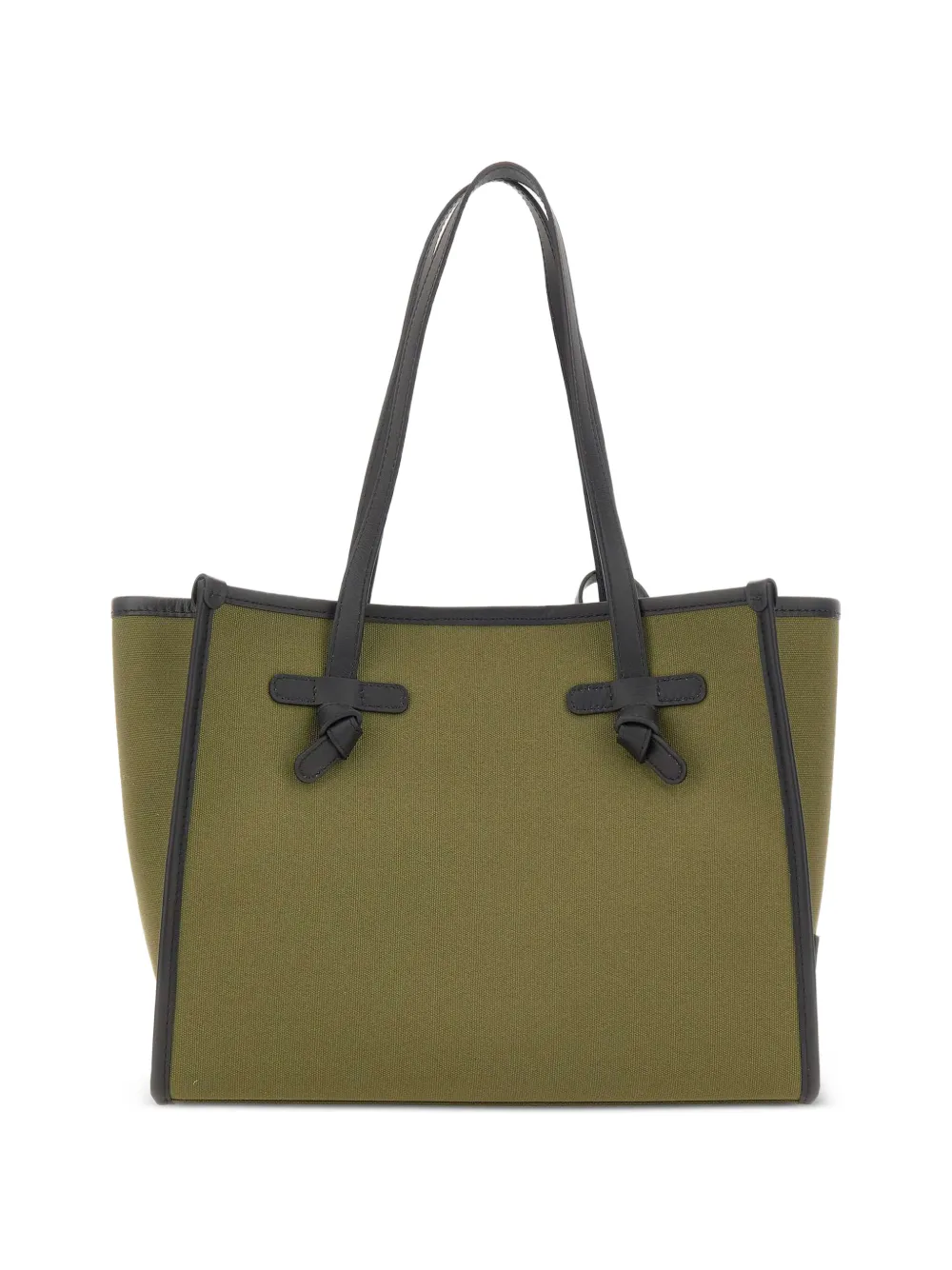 MARCELLA CLUB Marcella shopper met contrasterende afwerking Groen
