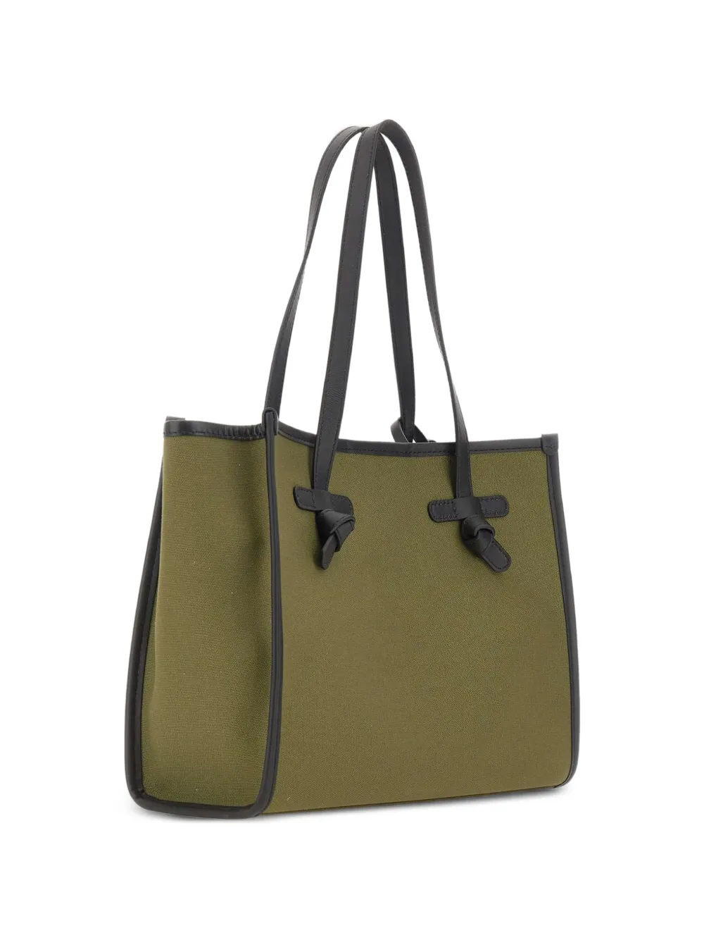 MARCELLA CLUB Marcella shopper met contrasterende afwerking Groen