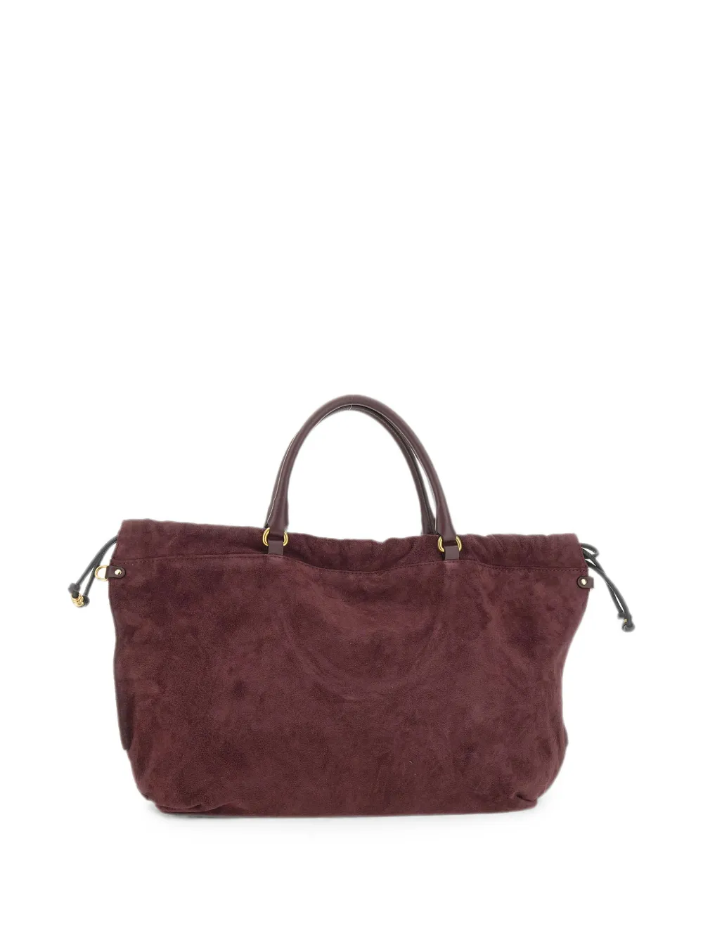 GIANNI CHIARINI Morgana suède shopper Rood